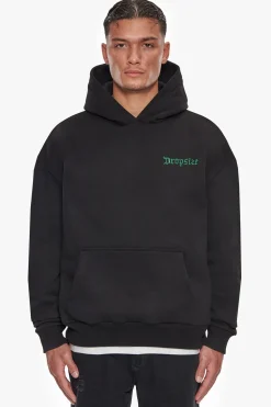 HEAVY OVERSIZE BROKEN DREAMS CIRCLE HOODIE