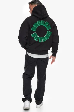 HEAVY OVERSIZE BROKEN DREAMS CIRCLE HOODIE