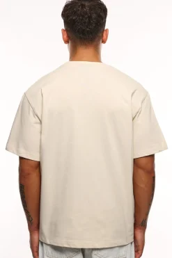 HEAVY OVERSIZE BROKEN HEART V2 T-SHIRT WHITE