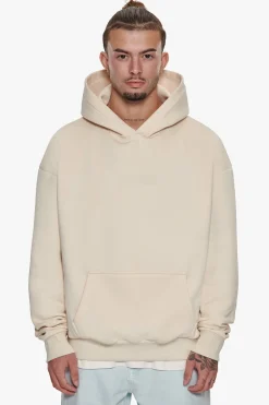 HEAVY OVERSIZE CENTER HD HOODIE COCONUT MILK