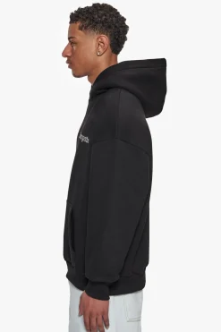 HEAVY OVERSIZE CLOUD STYLE HOODIE BLACK
