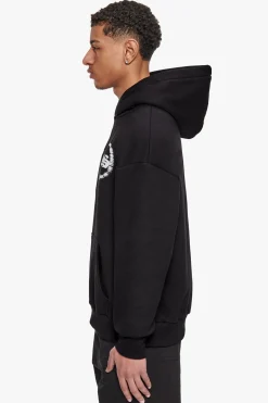 HEAVY OVERSIZE DESIGNED IN BERLIN HOODIE BLACK