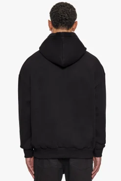 HEAVY OVERSIZE DESIGNED IN BERLIN HOODIE BLACK