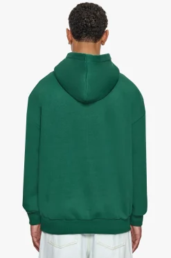 HEAVY OVERSIZE DESIGNED IN BERLIN HOODIE WASHED GREEN