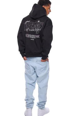 HEAVY OVERSIZE DREAMS HOODIE BLACK
