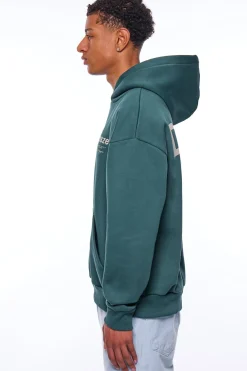 HEAVY OVERSIZE ELITE LEAGUE HOODIE TREKKING GREEN