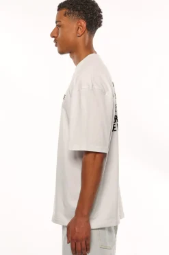 HEAVY OVERSIZE FUTURE IS OURS T-SHIRT WHITE