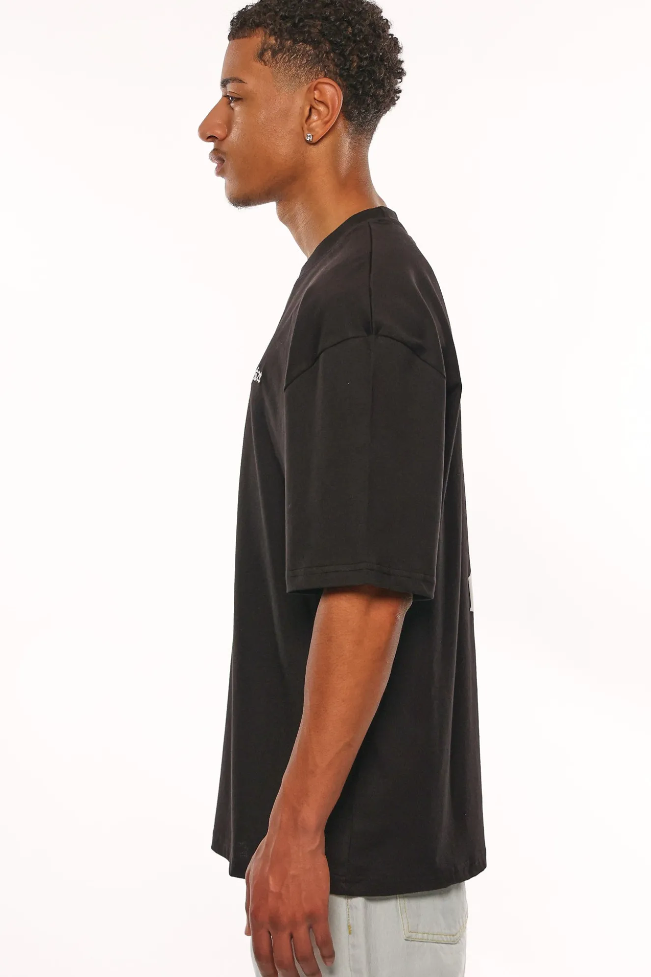 HEAVY OVERSIZE FUTURE T-SHIRT BLACK