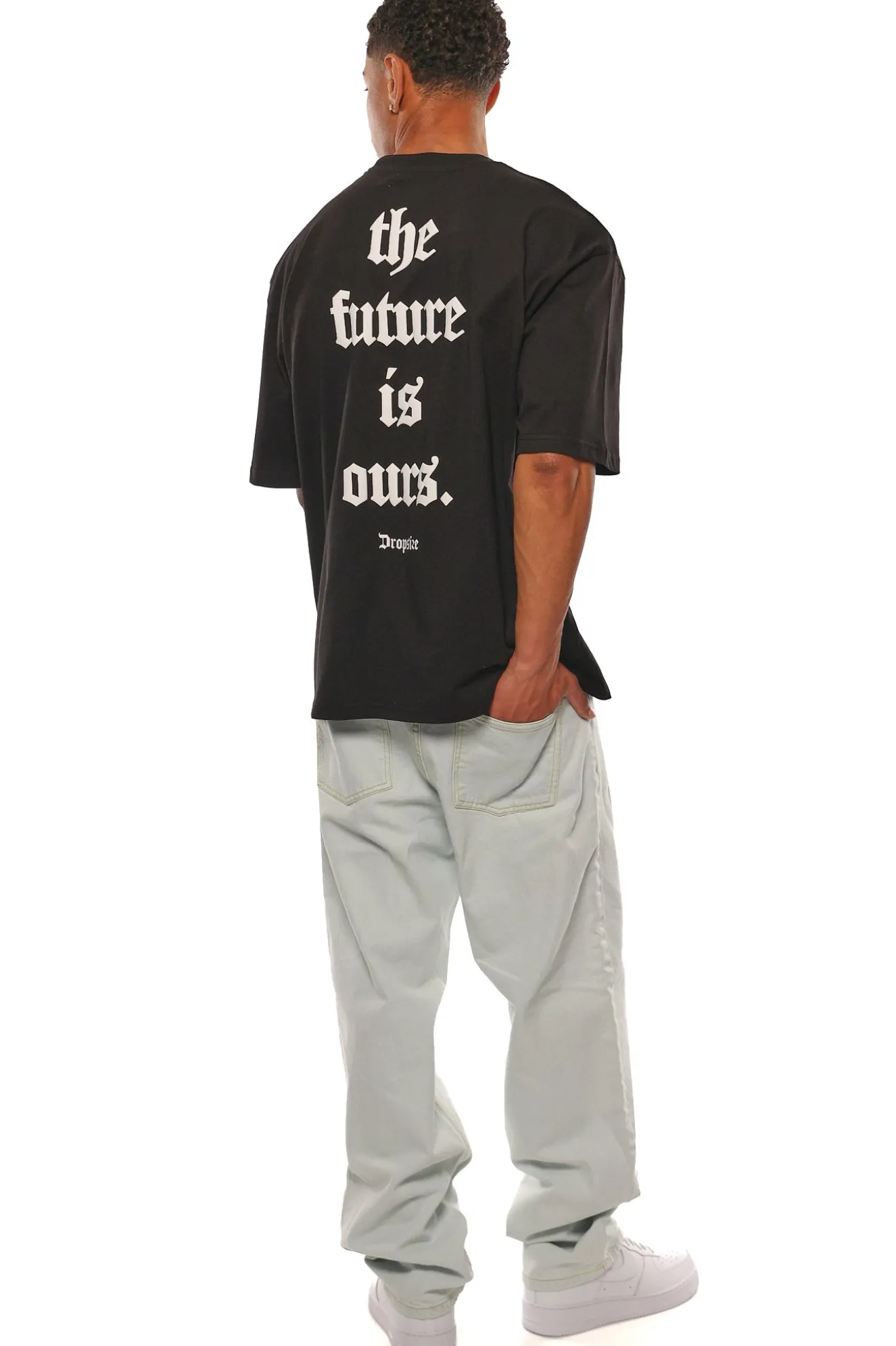 HEAVY OVERSIZE FUTURE T-SHIRT BLACK
