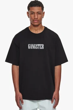 HEAVY OVERSIZE GANGSTER T-SHIRT BLACK