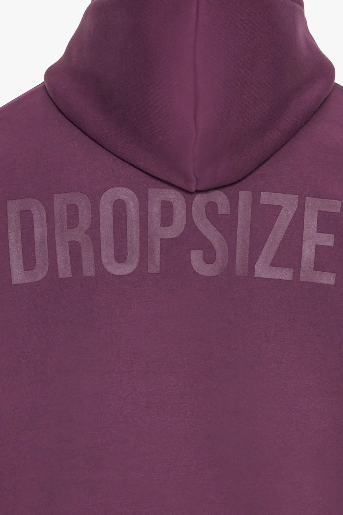 HEAVY OVERSIZE HD PRINT HOODIE GRAPE