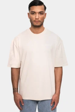 HEAVY OVERSIZE HD PRINT T-SHIRT COCONUT MILK