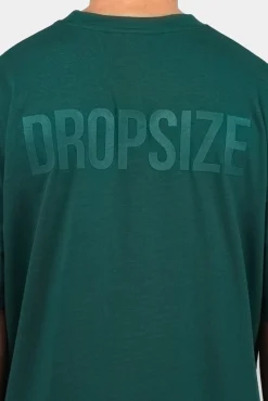 HEAVY OVERSIZE HD PRINT T-SHIRT GREEN