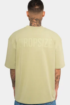 HEAVY OVERSIZE HD PRINT T-SHIRT PISTACHIO