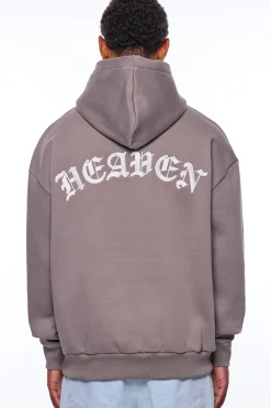 HEAVY OVERSIZE HEAVEN HOODIE DRIFTWOOD