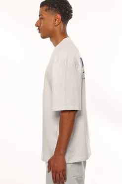 HEAVY OVERSIZE LESS TALK T-SHIRT WHITE