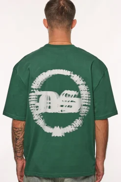 HEAVY OVERSIZE LOGO CIRCLE T-SHIRT
