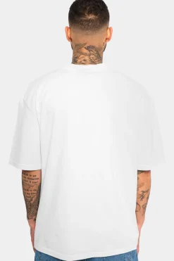 HEAVY OVERSIZE LOGO T-SHIRT WHITE