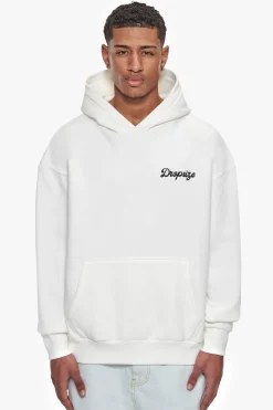 HEAVY OVERSIZE LOST IN HEAVEN HOODIE CREAM WHITE
