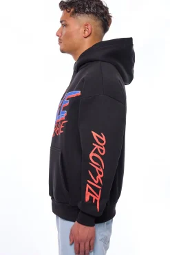 HEAVY OVERSIZE LOUD ELITE HOODIE BLACK