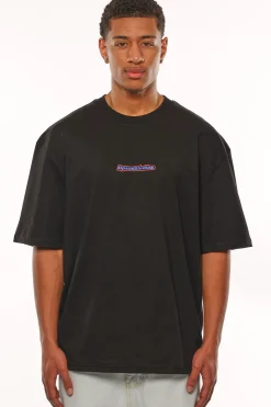 HEAVY OVERSIZE PEACE OF MIND T-SHIRT BLACK