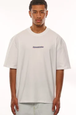 HEAVY OVERSIZE PEACE OF MIND T-SHIRT WHITE