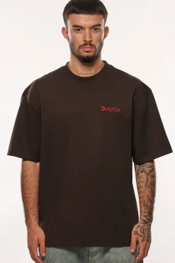HEAVY OVERSIZE PRAY T-SHIRT WASHED BLACK