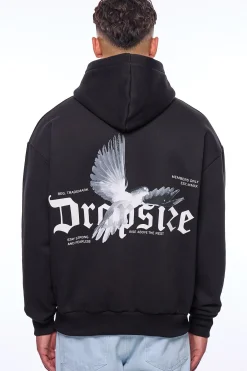 HEAVY OVERSIZE RISE ABOVE THE REST BLACK