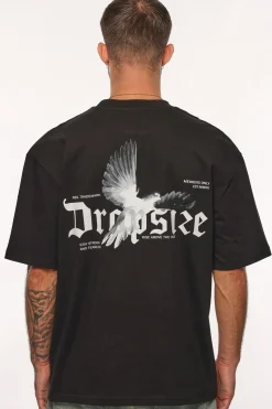 HEAVY OVERSIZE RISE ABOVE THE REST T-SHIRT BLACK
