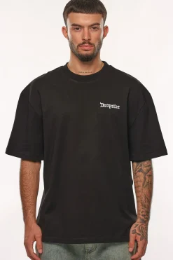 HEAVY OVERSIZE RISE ABOVE THE REST T-SHIRT BLACK