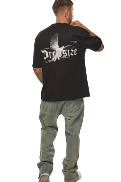 HEAVY OVERSIZE RISE ABOVE THE REST T-SHIRT BLACK