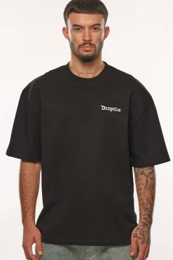 HEAVY OVERSIZE RISE ABOVE THE REST T-SHIRT BLACK