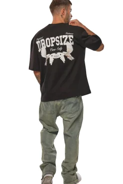 HEAVY OVERSIZE RISE ABOVE THE REST T-SHIRT BLACK