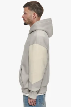 HEAVY OVERSIZE SPLIT COLOUR V2 HOODIE