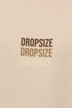 HEAVY OVERSIZE STAPLE LOGO T-SHIRT COCONUT MILK