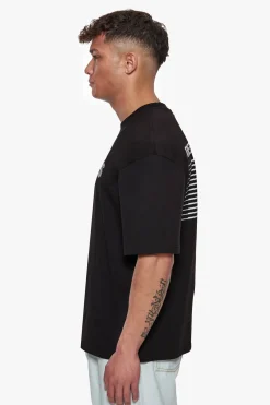 HEAVY OVERSIZE STREETWEAR DEPARTMENT T-SHIRT BLACK