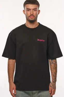 HEAVY OVERSIZE T-SHIRT BLACK/NEON