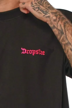 HEAVY OVERSIZE T-SHIRT BLACK/NEON