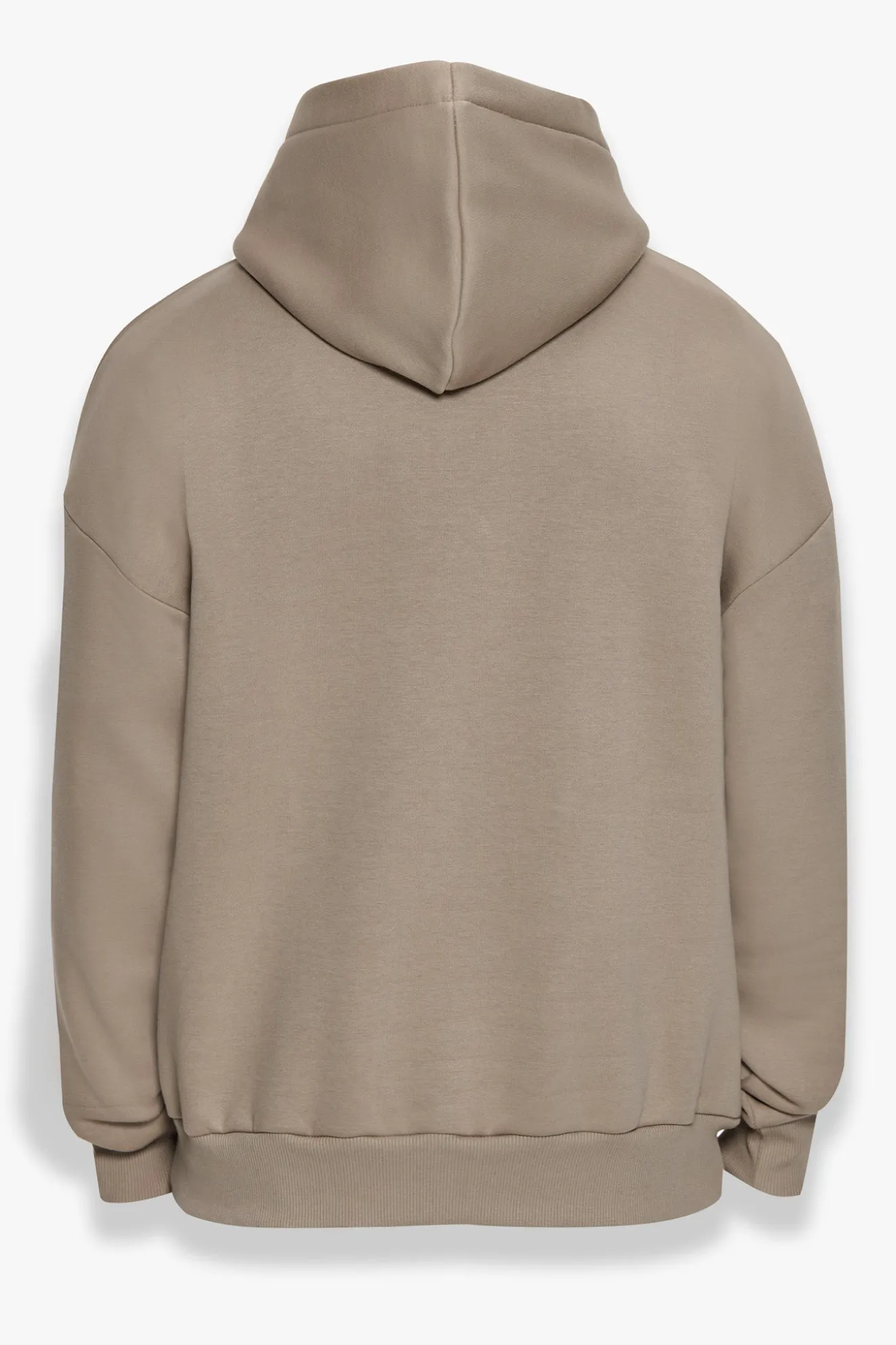 HEAVY OVERSIZED CENTER HD HOODIE SIMPLY TAUPE