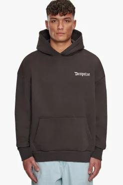 HEAVY OVERSIZED DÜRER HOODIE WASHED BLACK
