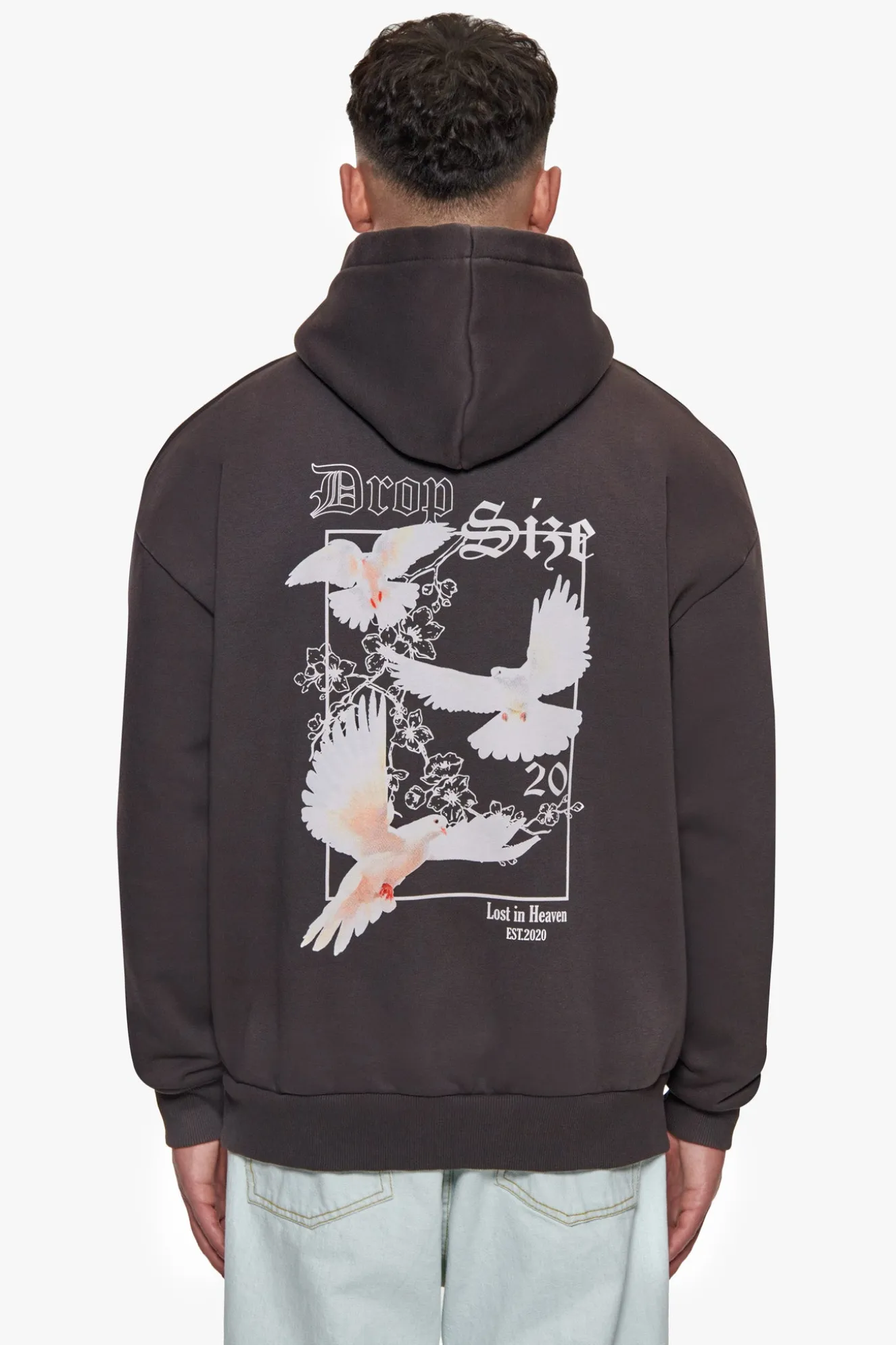 HEAVY OVERSIZED KHEIR HOODIE WASHED BLACK