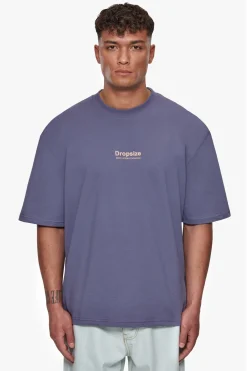 HEAVY OVERSIZED WORLD WIDE T-SHIRT GRANITE