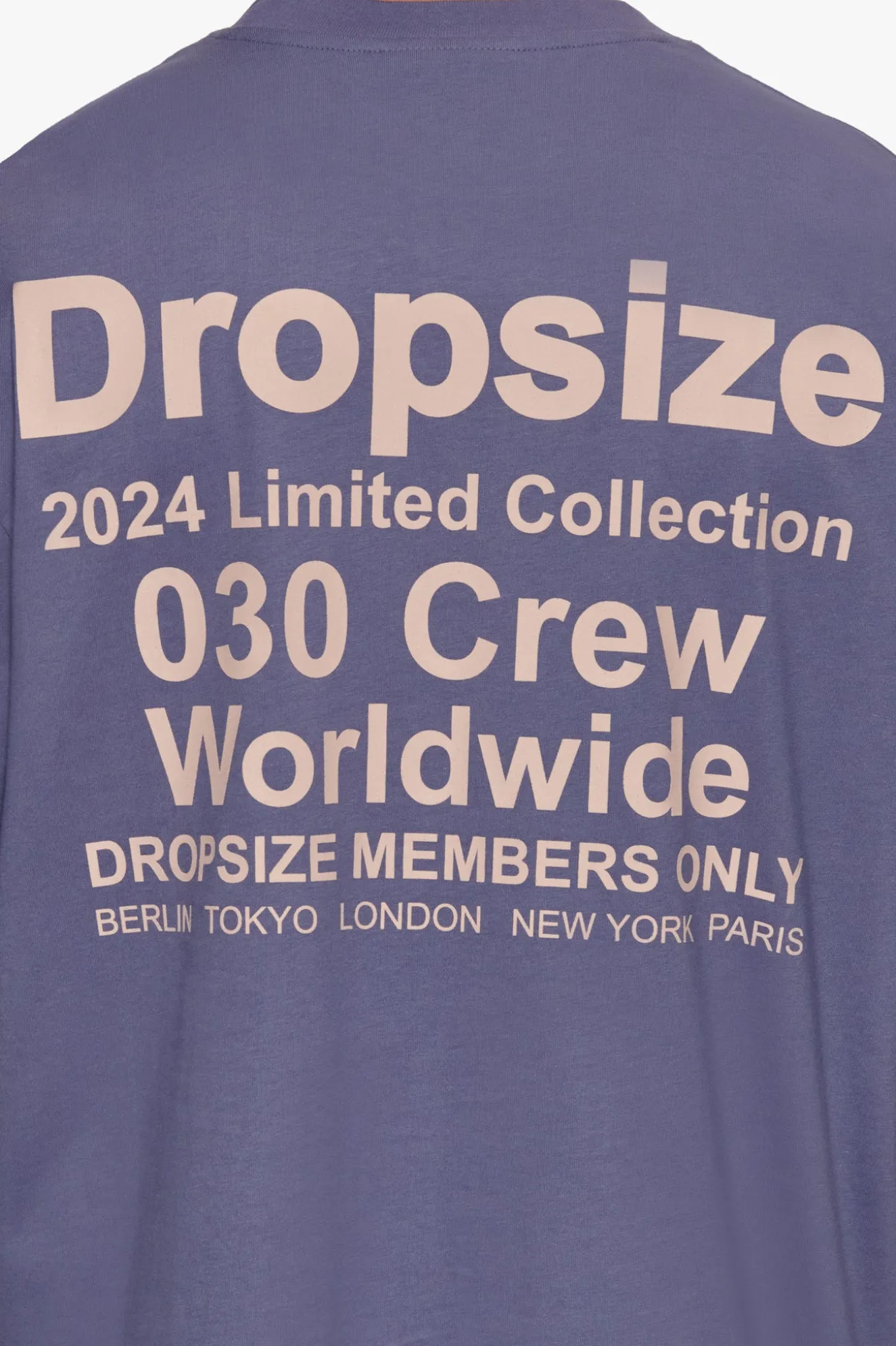 HEAVY OVERSIZED WORLD WIDE T-SHIRT GRANITE