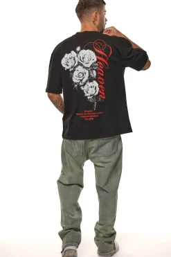 HEAVY PLACE TO LIVE T-SHIRT BLACK