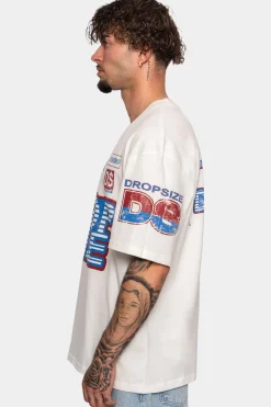 HEAVY RACING T-SHIRT CREAM