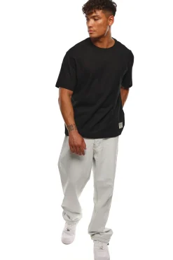 HEAVY RIB T-SHIRT BLACK