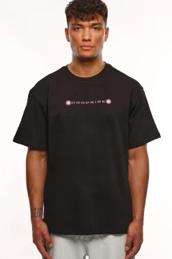 HEAVY SKULL LOGO T-SHIRT BLACK
