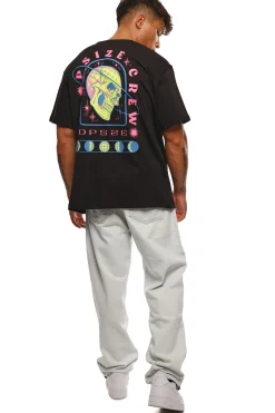 HEAVY SKULL LOGO T-SHIRT BLACK