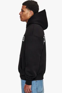 HEAVY V2 BACKLOGO HOODIE BLACK