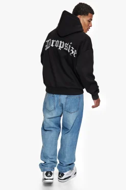 HEAVY V2 BACKLOGO HOODIE BLACK